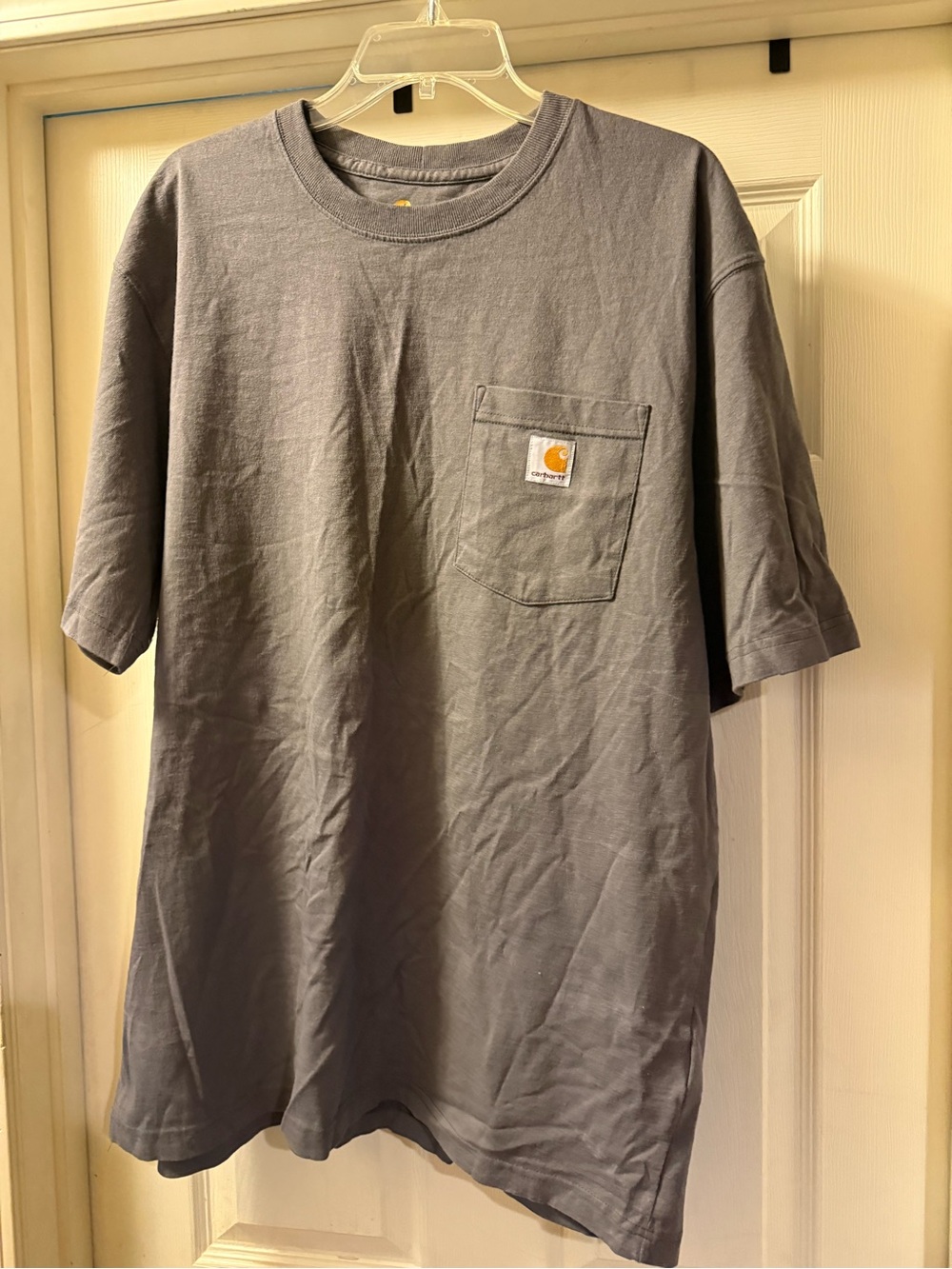 Carhartt Short Sleeve Pocket Tee in Slate Gray